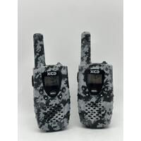 XCD 0.5W UHF CB Handheld Radio 2 Pack Camo (Pre-owned)