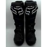 Fox Comp MX 23 Size 10.5 Motocross Black Boots (Pre-owned)