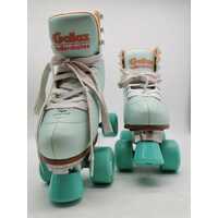 Gallaz Biarritz Mint/Cantaloupe Roller Skates Women’s Size 3 US (Pre-owned)
