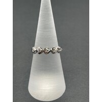 Ladies 14ct White Gold Diamond Ring (Pre-Owned)