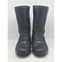 Rjays Waterproof Breathable Motorcycle Boots Size 43 Black (Pre-owned)