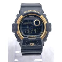 Casio G-Shock Men’s Gold Black Digital Watch G-8900GB Rubber Band (Pre-owned)