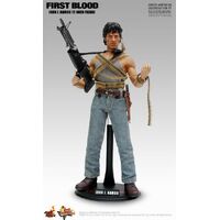 Hot Toys MMS 21 First Blood John J Rambo Collectors Edition 12 Inch Figure