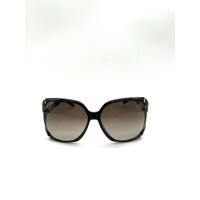 Gucci GG 3508/S D28HA Ladies Black Frame Bamboo Design Sunglasses (Pre-owned)
