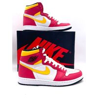 Nike Air Jordan 1 Retro High OG Light Fusion Red 555088 603 9 US Mens Shoes