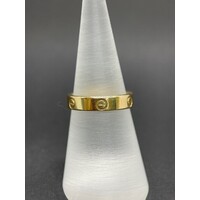 Unisex 18ct Yellow Gold Ring