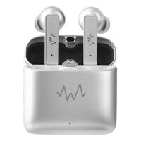 Wave Audio Immersive Lite True Wireless Bluetooth Earbuds Silver Ultralight