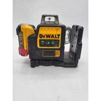 Dewalt DCE089G Green Beam 3-Way Self Levelling Cross Line Laser 2.0Ah Battery