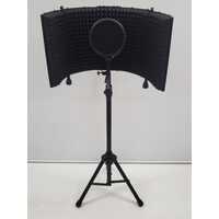 Stage Right 3 Panel Noise Isolation Stand with Pop Filter Lightweight Compact