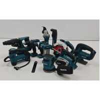 Makita 11 Piece Power Tool Kit 18V LXT 2 x 3.0Ah Batteries and Charger