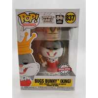 Funko Pop! Animation Looney Tunes King Bugs Bunny Special Edition Figure #837