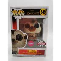 Funko Pop! Disney The Lion King Timon Flocked #549 Special Edition Vinyl Figure