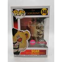 Funko Pop! Disney The Lion King Scar Flocked #548 Special Edition Vinyl Figure