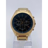 Armani Exchange Chronograph Gold Stainless Steel 10 ATM WR Mens Watch AX2611