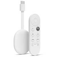 Google Chromecast with Google TV 1080p HD 4K Snow White GA03131 Voice Search