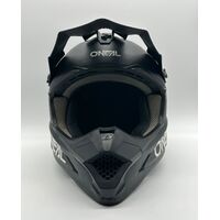 O'Neal Dirt Helmet Size 2XL Solid Black Robust Motorcross Helmet