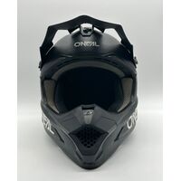 O'Neal Dirt Helmet Size 2XL Solid Black Robust Solid Motocross Helmet