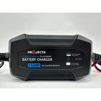Project 1.5 Amp 12V 4 Stage Automatic Battery Charger AC015 for Car Boat Battery