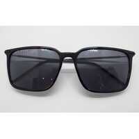 Hugo Boss 1371/S Square Shape Mens Black Sunglasses Lightweight Design