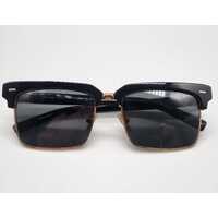 Miu Miu SMU10Z Black Dark Grey Sunglasses Square Frame Shape with Case
