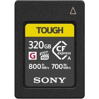 Sony 320GB CFexpress Type A TOUGH Memory Card CEAG320T High Speed Performance
