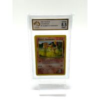 2000 Pokemon Gym Heroes #61 Blaine’s Charmander CGA 8.5 NM/MT+ Collectible Card