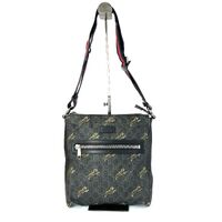 Gucci Messenger Bag Tiger Print GG Supreme Black/Grey