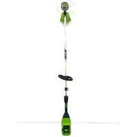 Greenworks 82ST12 82V 16 Inch Straight Shaft Grass Trimmer Batteries and Charger