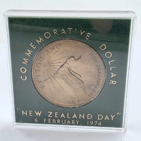 New Zealand Day Commemorative Dollar Coin Collectible Currency