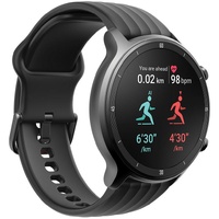 RYZE Flex Fitness & Wellbeing Smart Watch Dark Grey Black Green Activity Tracker