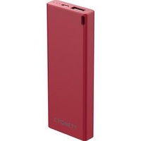 Cygnett ChargeUp Go 5000mAh Pocket Size Portable Power Bank Red