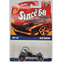 Mattel Hot Wheels 40th Anniversary Since 68 Top 40 Series Red Baron Diecast Car