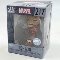 Funko Minis Marvel Iron Man #217 Diamond Collection Glitter Bobblehead 