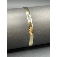 Ladies 9ct Yellow Gold Round Bangle
