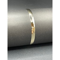 Ladies 9ct Yellow Gold Round Bangle