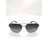 Ray-Ban RB3663 004/71 Mens Sunglasses in Gunmetal and Grey Gradient