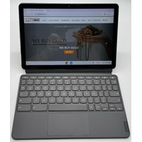 Lenovo IdeaPad Duet 10.1 Inch 2-in-1 Chromebook Ice Blue and Iron Grey