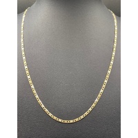 Ladies 18ct Yellow Gold Mariner Link Necklace