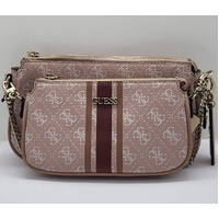 Guess Women Rose Arie Mini Bag with Interior Pouch and Detachable Shoulder Strap