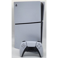 Sony PlayStation 5 Slim 1TB Digital Edition Console White with Controller Leads