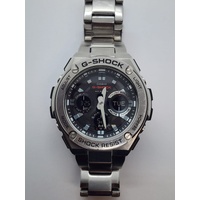 Casio G-Shock GST-S110D Solar Analog Digital Stainless Steel Mens Watch