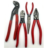 Knipex 4 Piece KBP100 Plier Tool Set