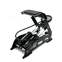 Rockbros Portable Bike Foot Pedal Pump with Attachment