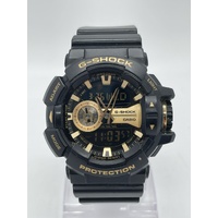 Casio G-Shock GA-400GB Series Analog Digital Mens Watch Black Gold