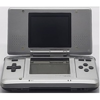 Nintendo DS Silver Handheld Game Console with Dual Screens UNTESTED