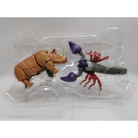 Hasbro Takara Tomy Transformers Premium BWVS-02 Rhinox vs Predacon Scorponok