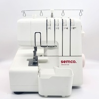 Semco Sewlock 42D Overlocker White 2 Needle 2-3-4 Thread Capability