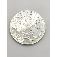 2017 Wisdom Owl 1 Troy Oz Silver Coin