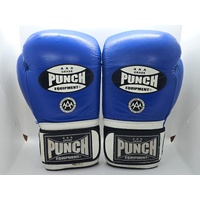Punch Equipment 16oz Trophy Getters Commercial Boxing Gloves Blue