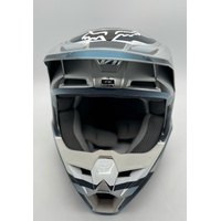 Fox Racing Youth V1 Motif MX Helmet Size YS 47-48 with Dust Bag and Manual